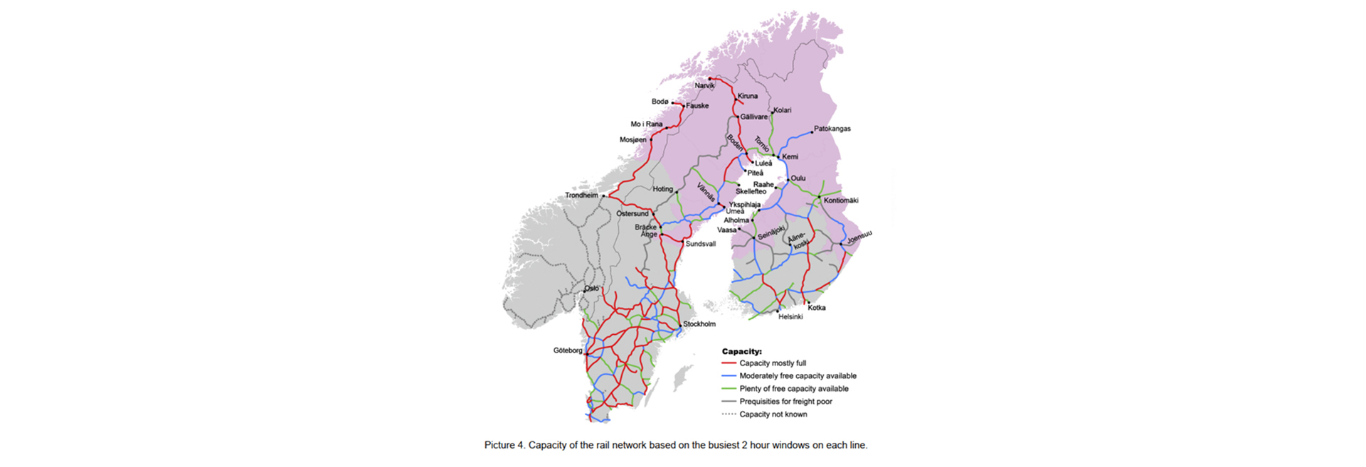 Kulje­tus­määrät kasva­neet Karjalan ja Savon radoilla